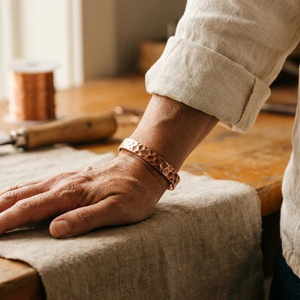 Bracelet en cuivre Aster Furrow