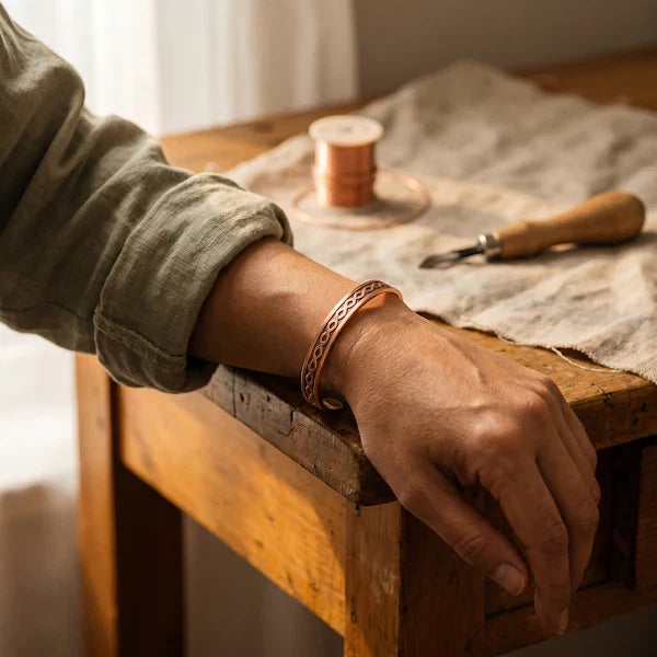 Bracelet en cuivre Aurora Current