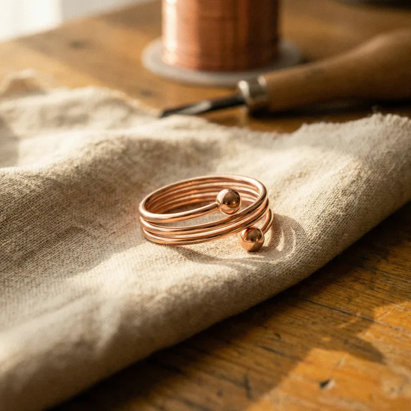 Bague Horizon en cuivre