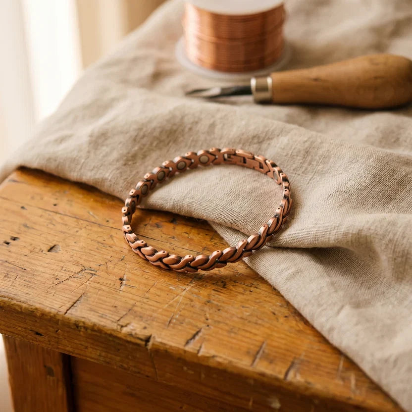 Bracelet de cheville en cuivre Summit Link