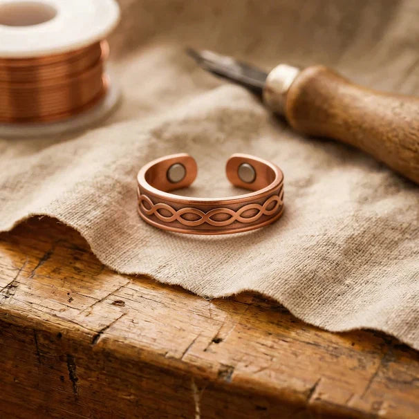 Bague en cuivre Essence d&