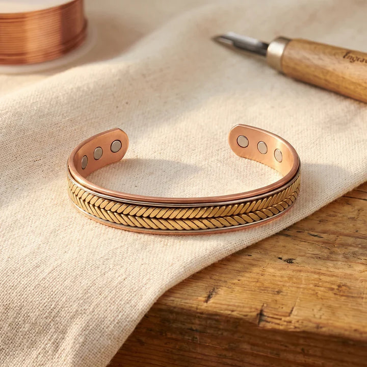 Bracelet en cuivre des prairies