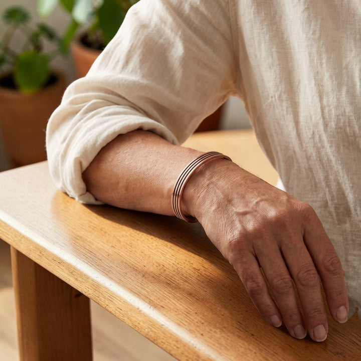 Bracelet en cuivre de sauge Ella