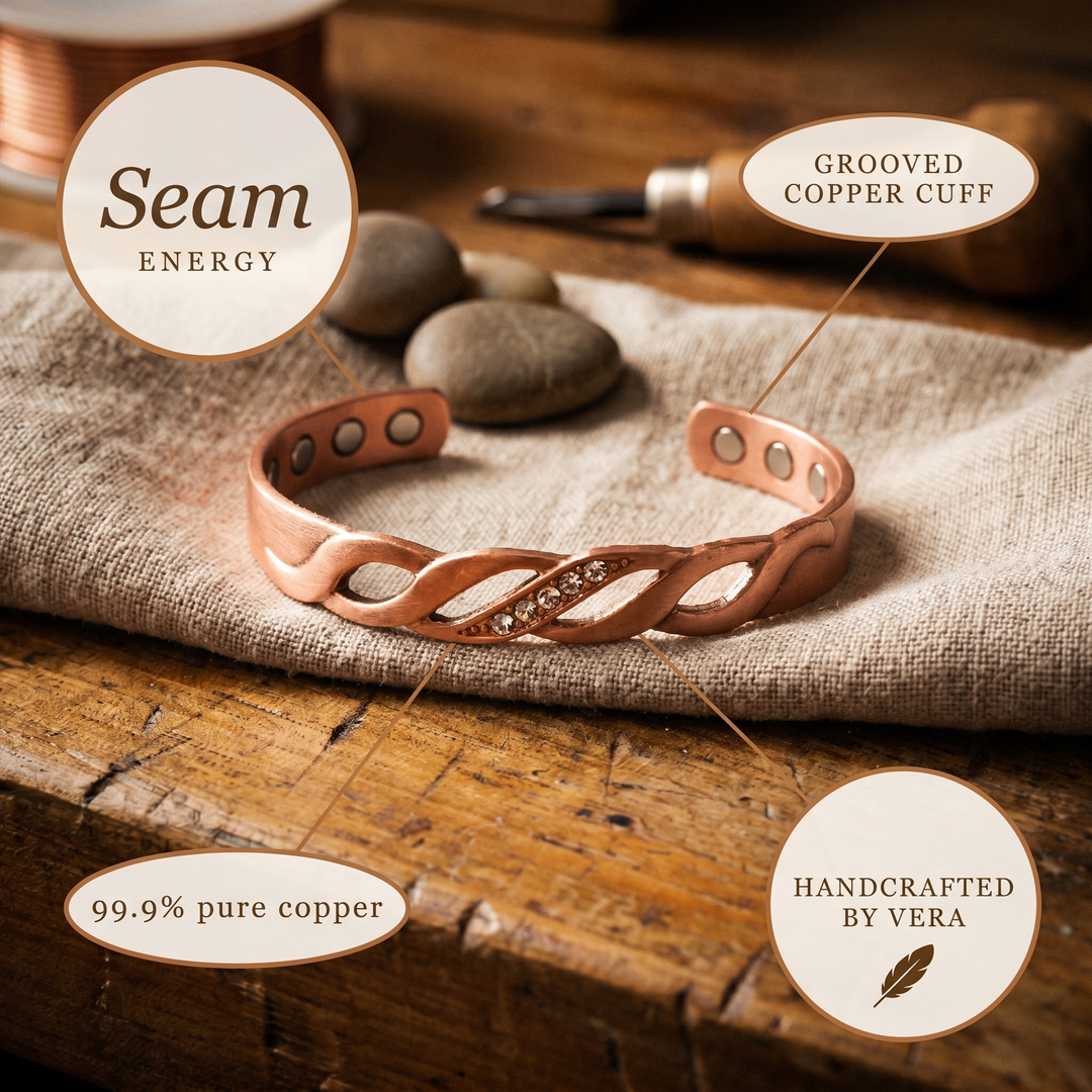 Bracelet en cuivre Copper Soul Seam