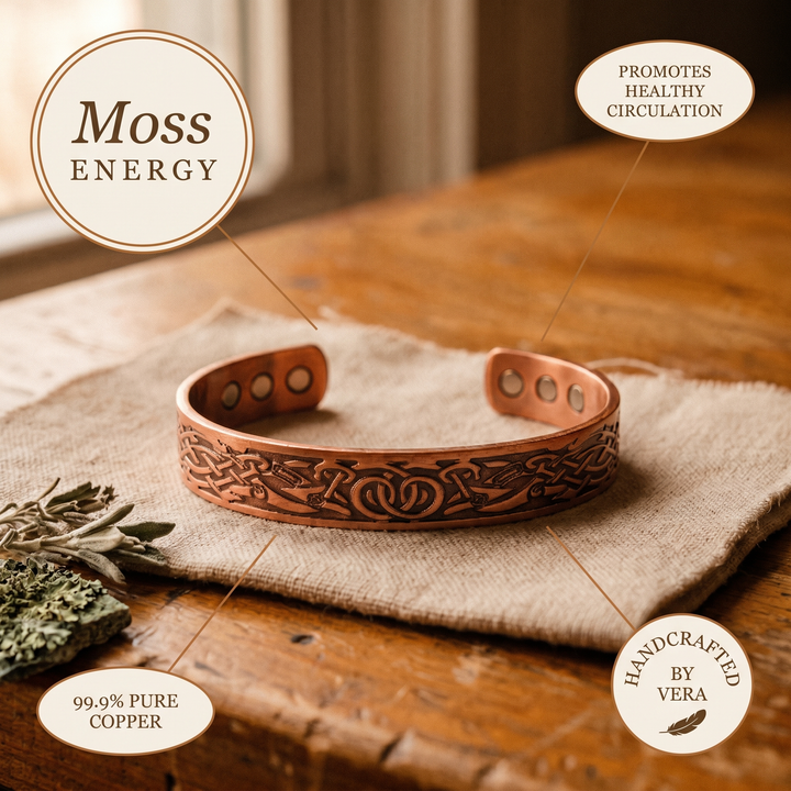 Bracelet en cuivre Moss Copper