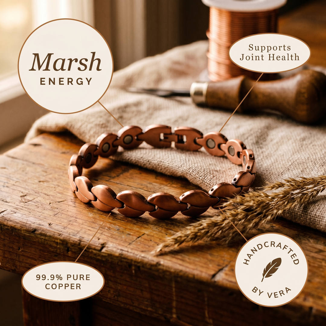 Bracelet de cheville en cuivre Copper Soul Marsh