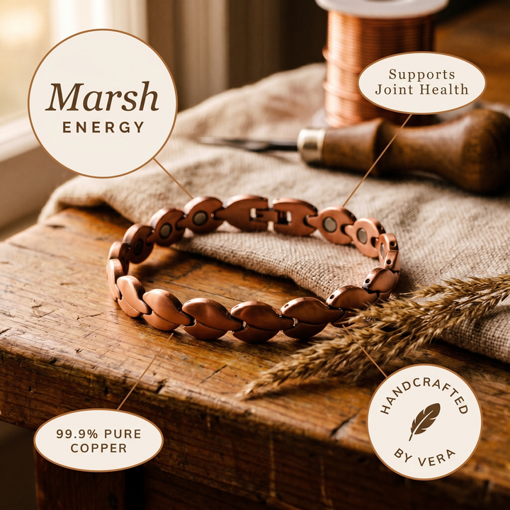 Bracelet de cheville en cuivre Copper Soul Marsh