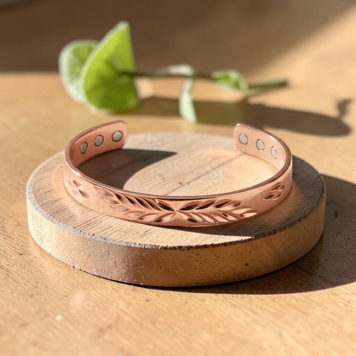 Bracelet en cuivre lunaire Ella