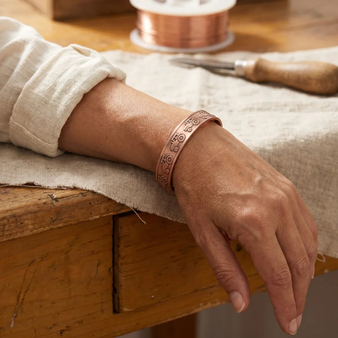 Bracelet en cuivre Solis Brae