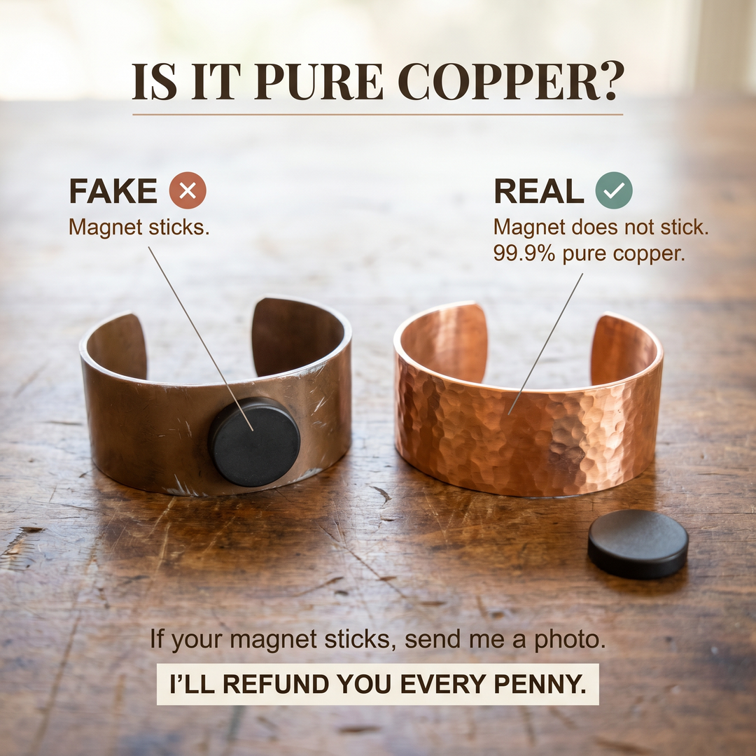 Ensemble en cuivre avec nœud en métal cuivreux