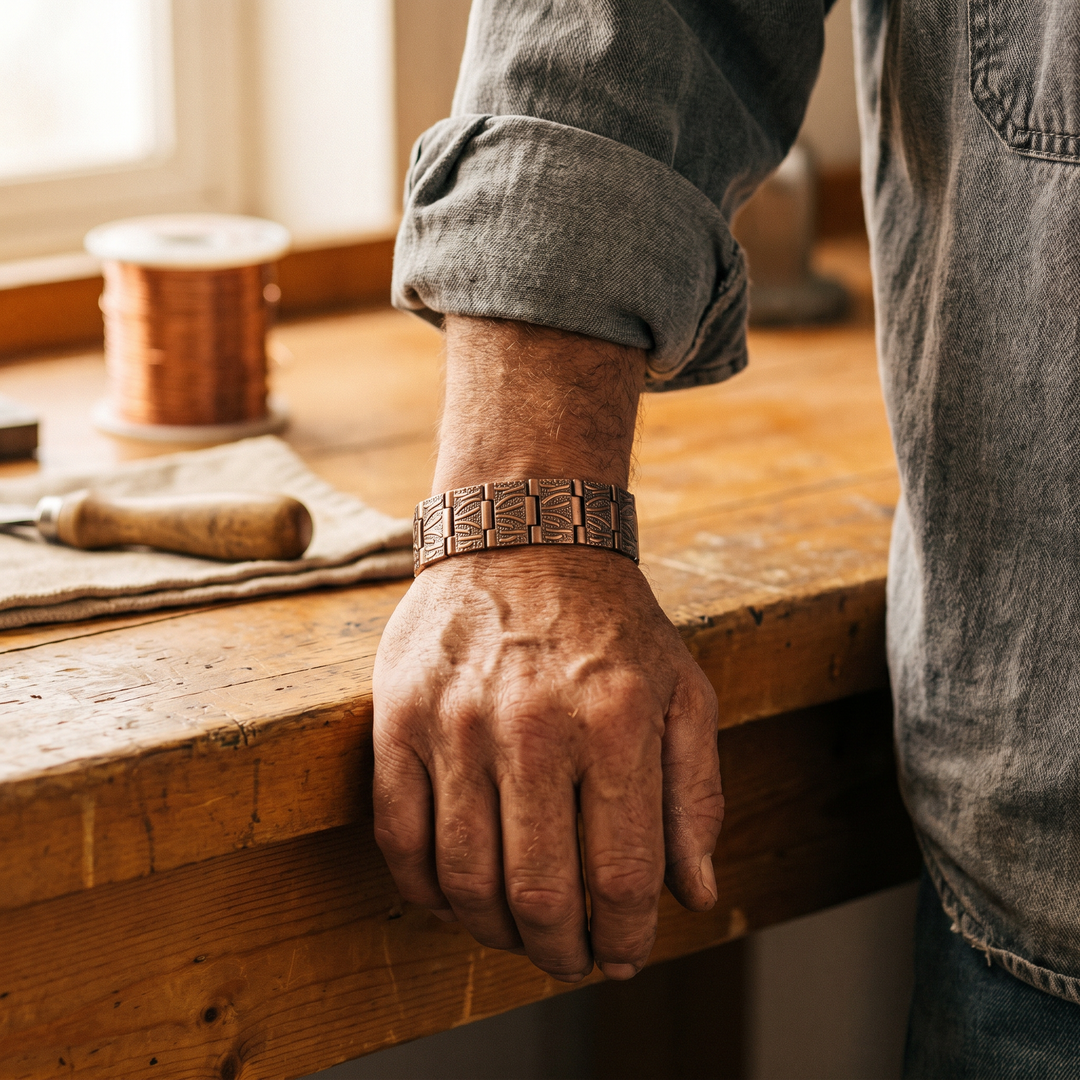 Bracelet en cuivre Fable Grit