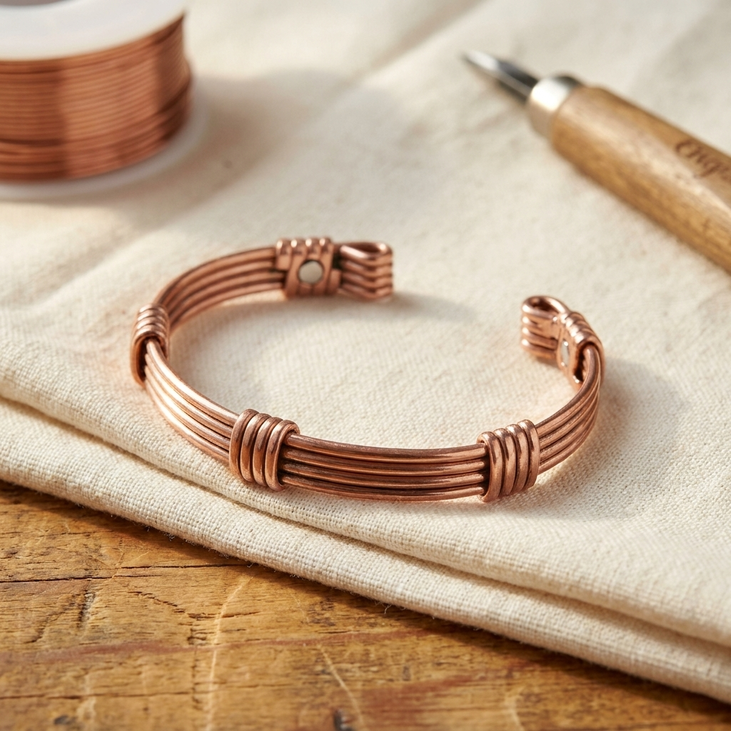 Bracelet en cuivre Sere