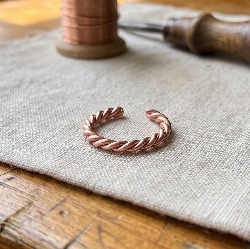 Bague Tensorielle en Cuivre