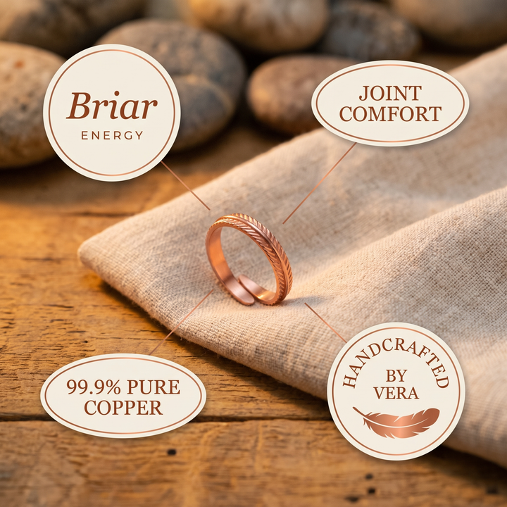 Bague en cuivre Soul Root