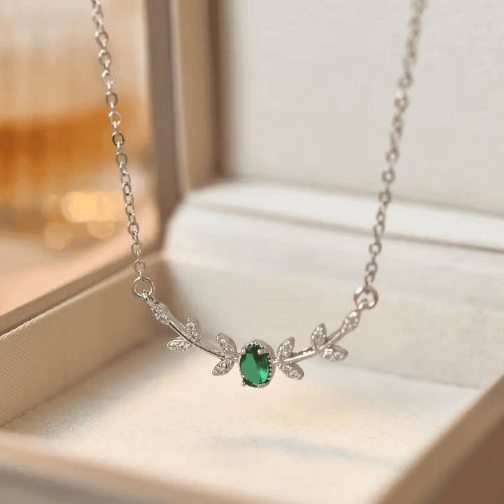 Collier Émeraude Laurel Bloom