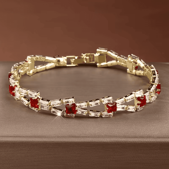 Bracelet Émeraude Baguette Royale