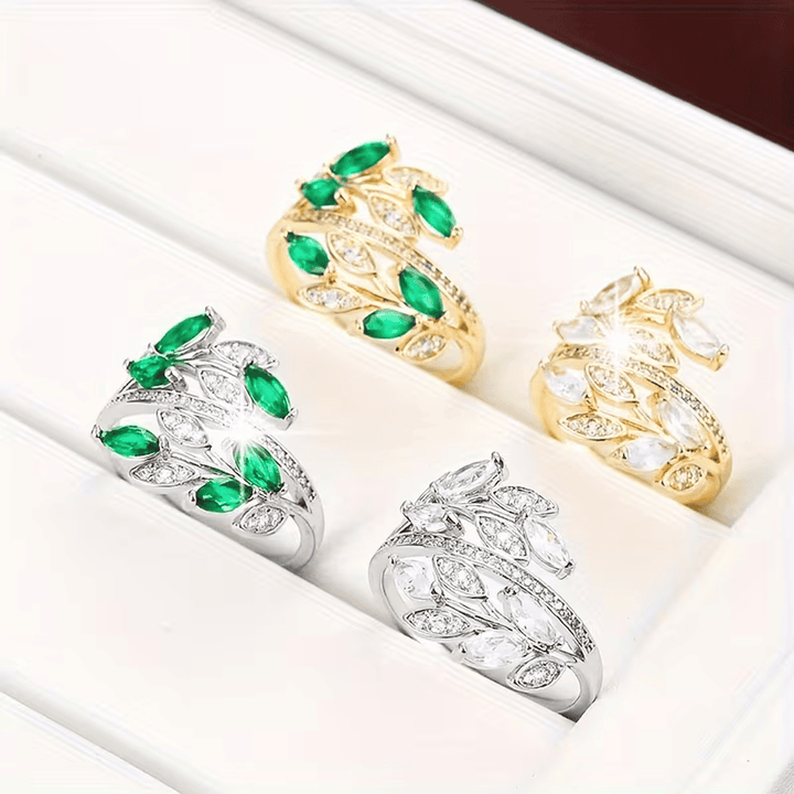 Bague Émeraude Jardin d&