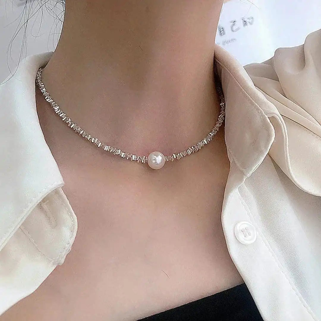 Collier de Perles Précieuses