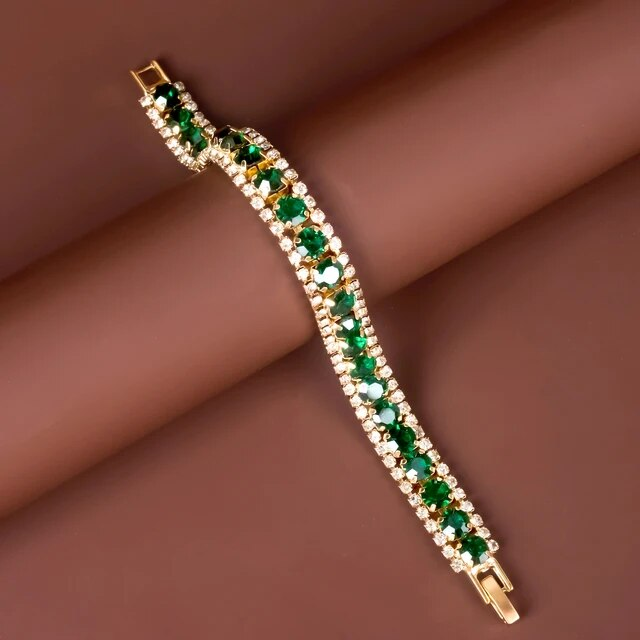 Bracelet Élégant Vert