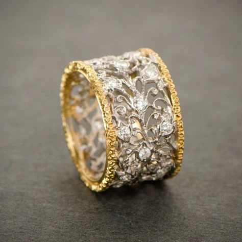 Mika - Bague Vintage en Zirconia Ivy