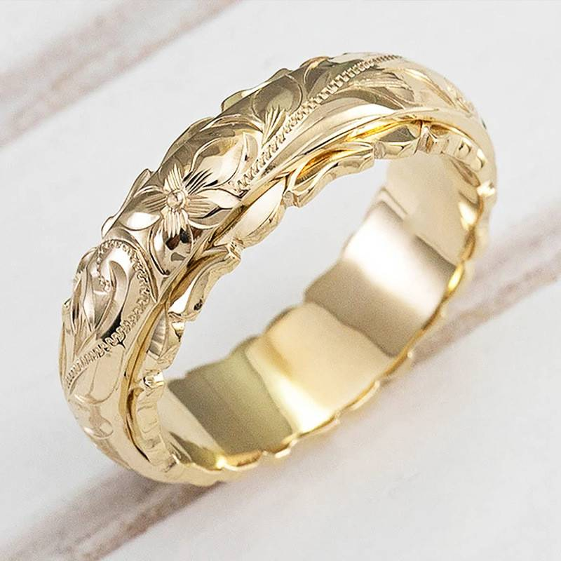 Bague en Or Souverain Pétale