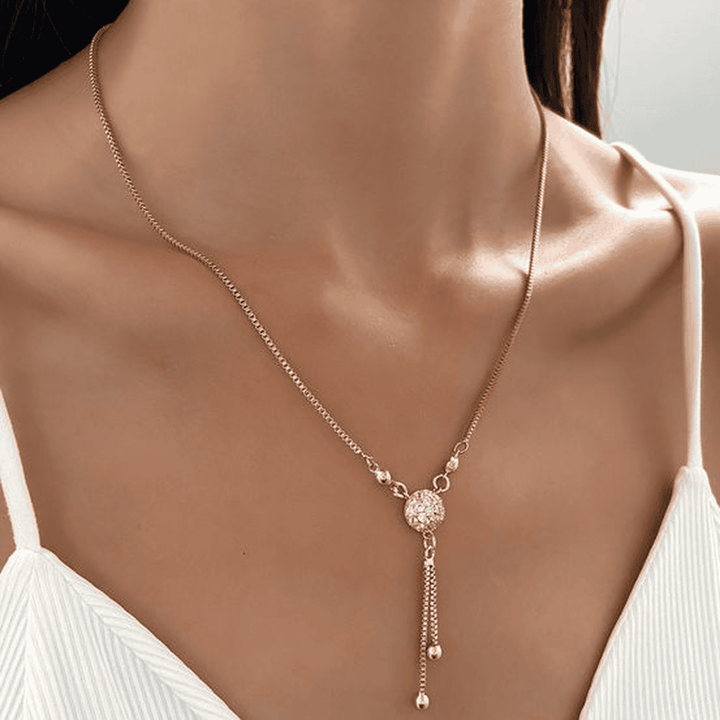 Vintage Gold Pendant Necklace