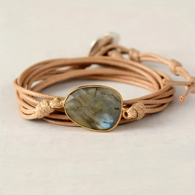 Bracelet en Cuir Vintage