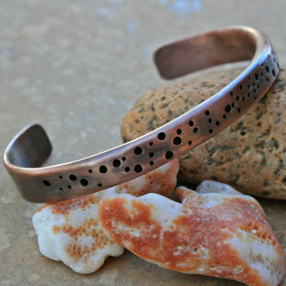 Bracelet Vintage Ouvert en Argent