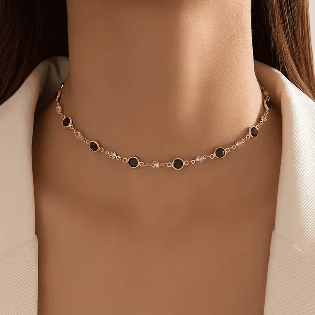 Collier Station Émeraude Luxuriante