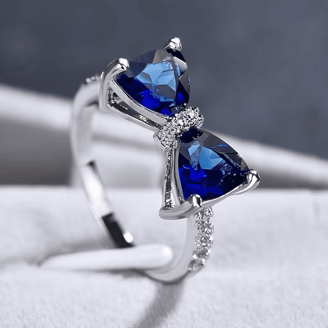 Bague en cristal émeraude