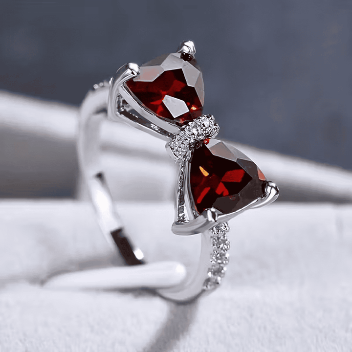Bague en cristal émeraude