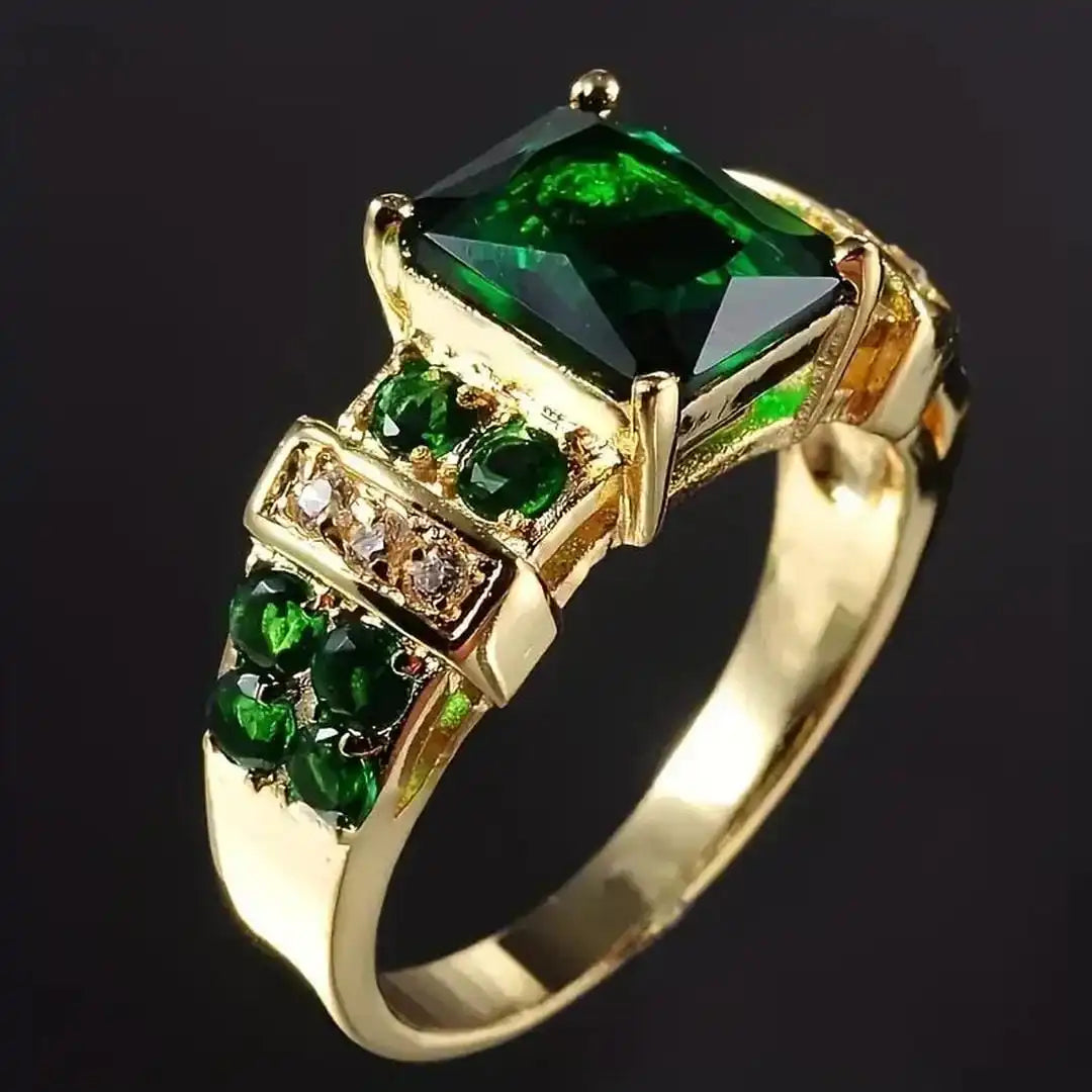 Bague Émeraude Élégante et Intemporelle