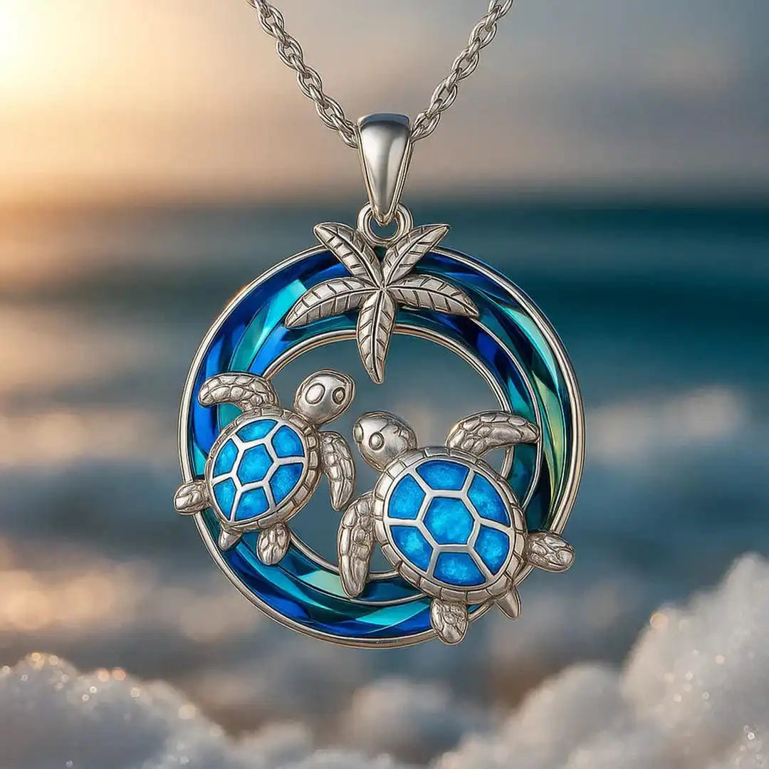 Collier Tortue de Marée