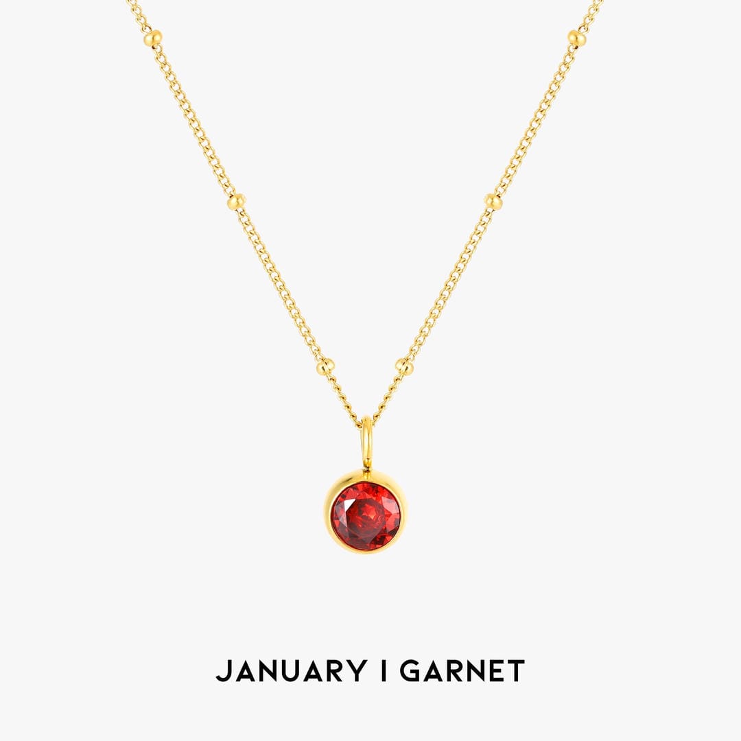 Collier en Pierre Précieuse Cercle Éclatant