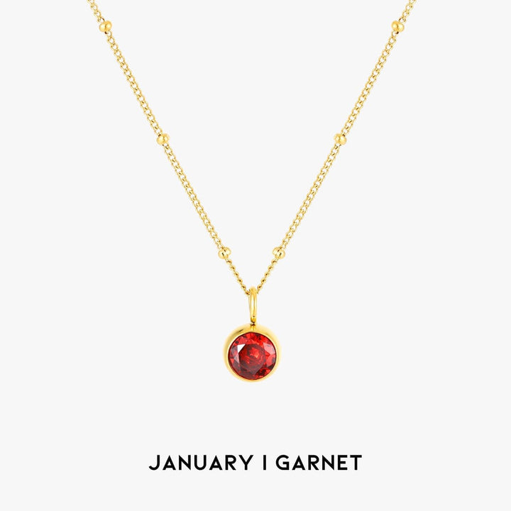 Collier en Pierre Précieuse Cercle Éclatant