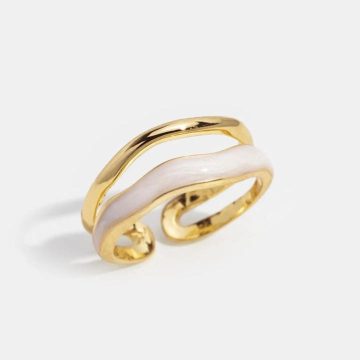 Bague Ajustable à Double Étage