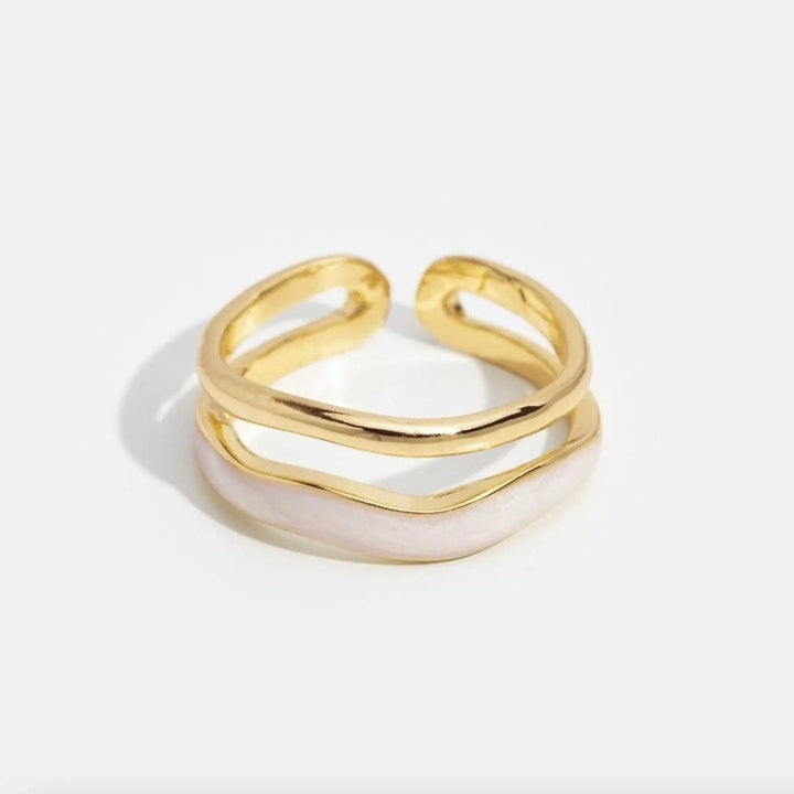 Bague Ajustable à Double Étage