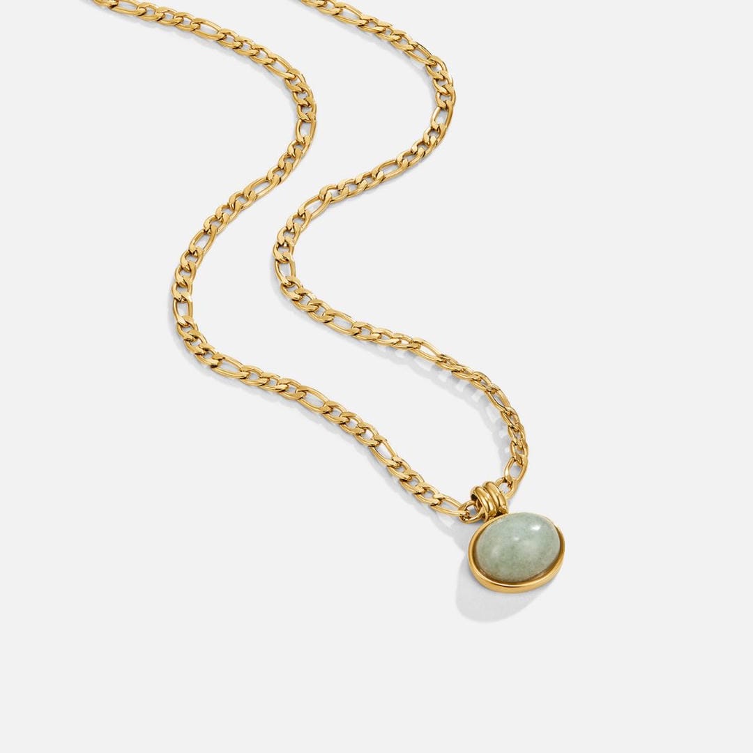 Collier Pendentif Clara en Jade