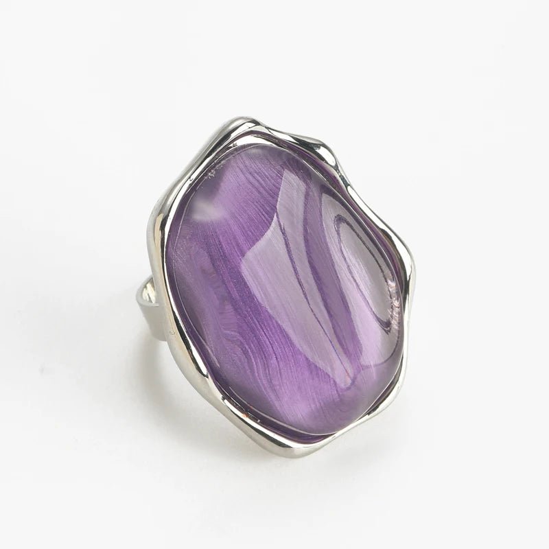Bague en cristal de pierre naturelle LoveEcho
