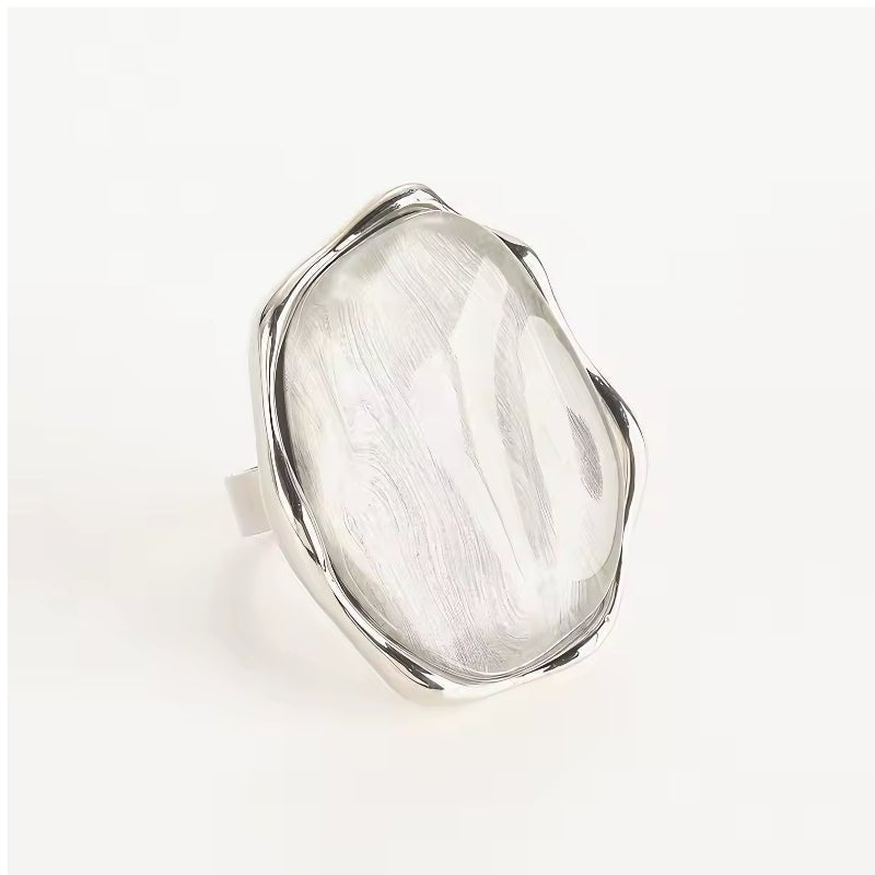 Bague en cristal de pierre naturelle LoveEcho