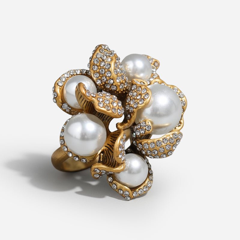Bague Luxe Fleur de Perle
