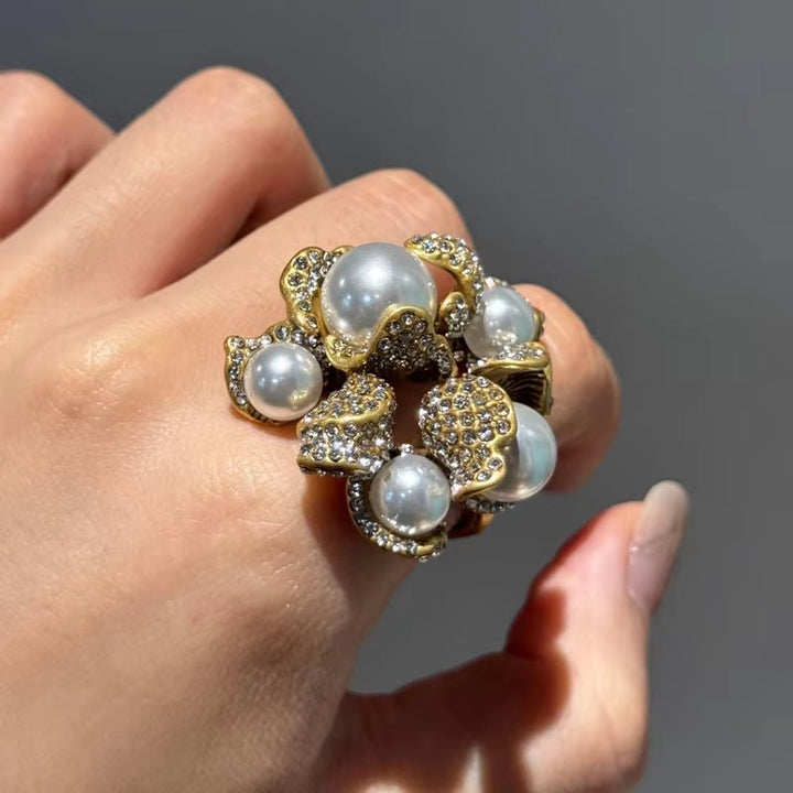 Bague Luxe Fleur de Perle