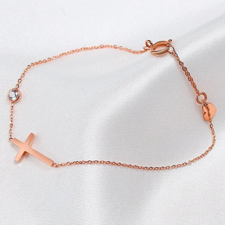 Bracelet Spirituel en Or Rose