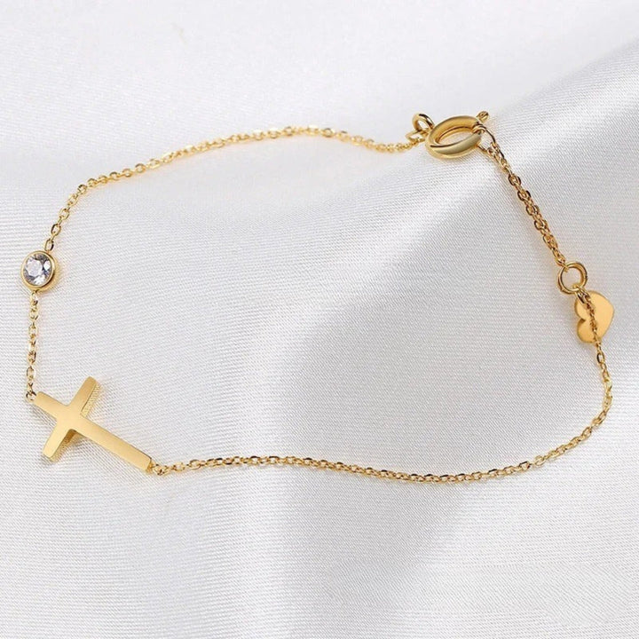 Bracelet en Or avec Charme Spirituel