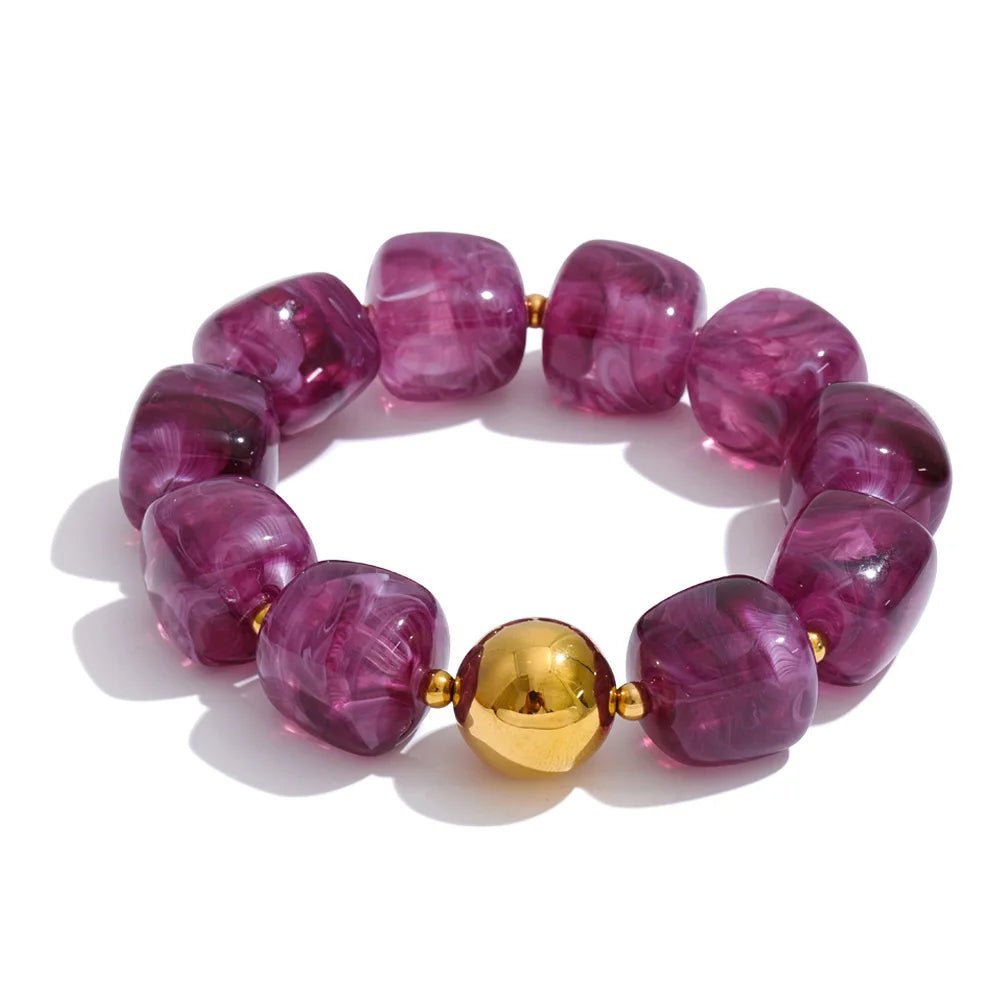 Bracelet Lumineux en Marbre pour Joueur