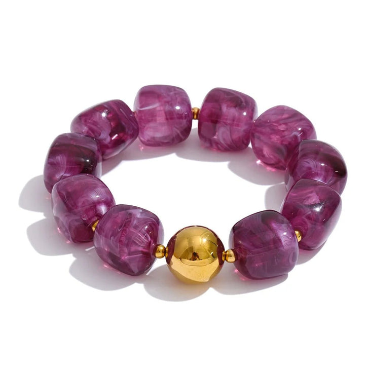 Bracelet Lumineux en Marbre pour Joueur