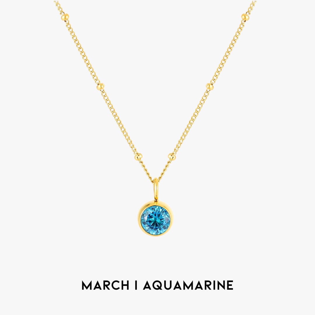Collier en Pierre Précieuse Cercle Éclatant