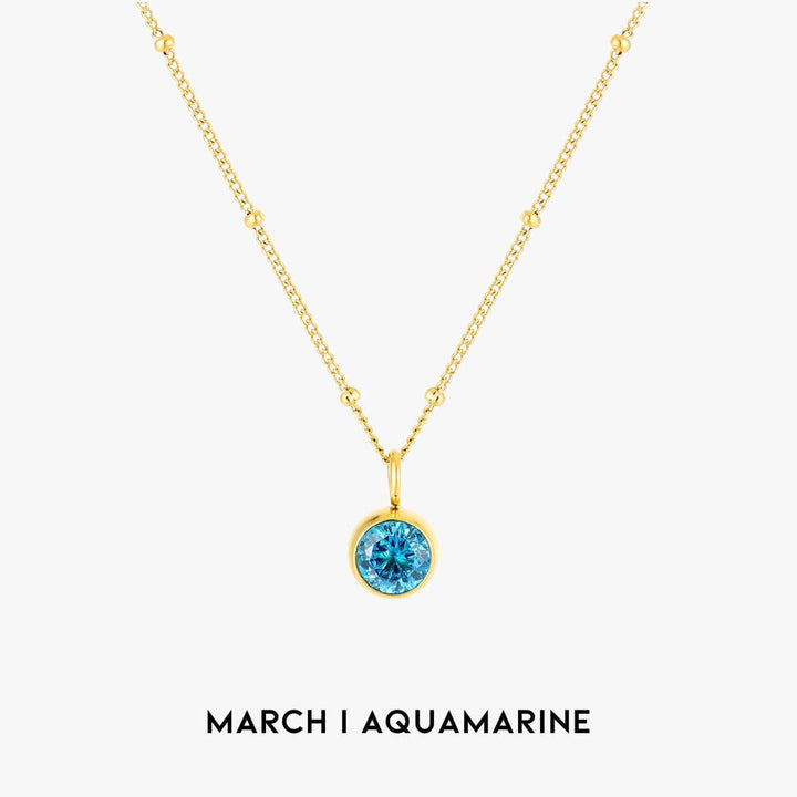 Collier en Pierre Précieuse Cercle Éclatant