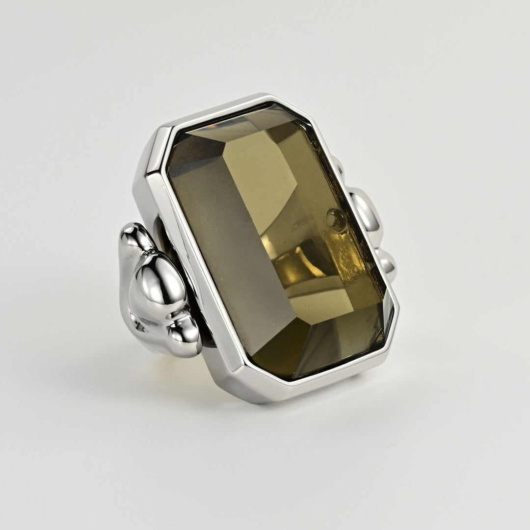 Bague Vintage Noir Marique
