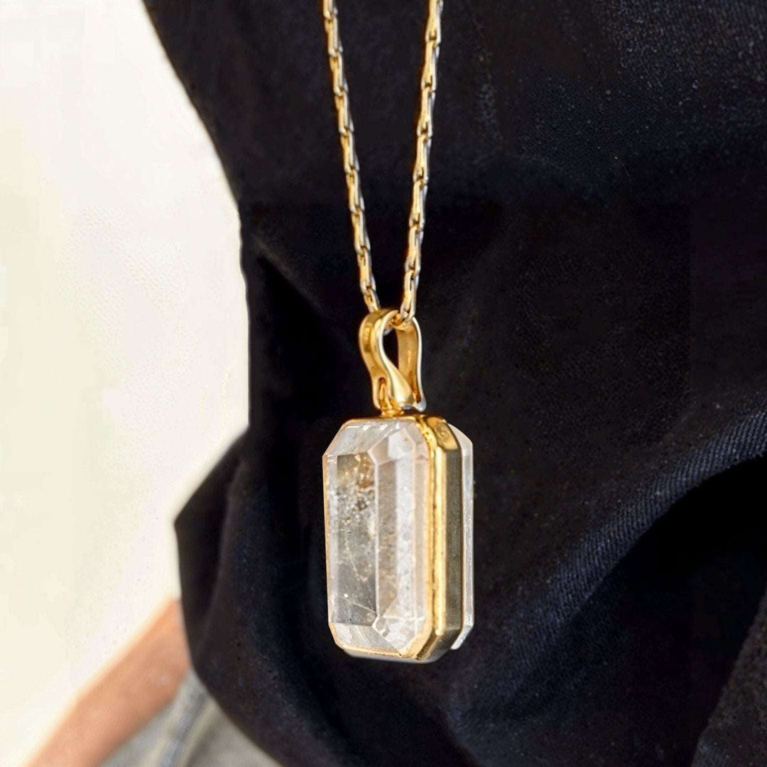 Collier Vintage en Cristal Marique